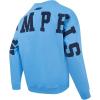 Pro Standard NBA mens Mens Nba Wingspan Fleece Crewneck Sweatshirt(University Blue)