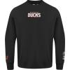 Pro Standard NHL mens Mens Nhl Wingspan Fleece Crewneck Sweatshirt(Black)