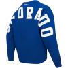 Pro Standard NHL mens Mens Nhl Wingspan Fleece Crewneck Sweatshirt(Dodger Blue)