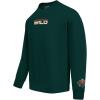 Pro Standard NHL mens Mens Nhl Wingspan Fleece Crewneck Sweatshirt(Forest Green)