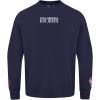 Pro Standard NHL mens Mens Nhl Wingspan Fleece Crewneck Sweatshirt(Midnight Navy)
