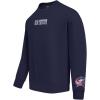 Pro Standard NHL mens Mens Nhl Wingspan Fleece Crewneck Sweatshirt(Midnight Navy)