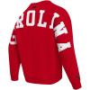 Pro Standard NHL mens Mens Nhl Wingspan Fleece Crewneck Sweatshirt(Red)