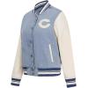 Pro Standard Womens NFL Chicago Bears Varsity Blues Denim Jacket Denim/Linen L