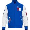 Pro Standard Mens NBA Classic Varsity Jacket(Royal Blue/White)