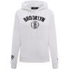 Pro Standard NBA womens Womens Nba Classic Chenille Brushed Back French Terry Pull Over Hoodie(White)