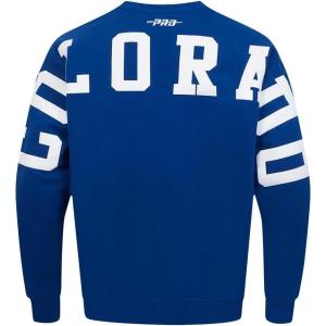 Pro Standard NHL mens Mens Nhl Wingspan Fleece Crewneck Sweatshirt(Dodger Blue)
