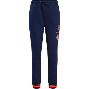 Pro Standard Womens NFL Retro Classics Sweatpant(Midnight Navy/Orange/Midnight Navy)