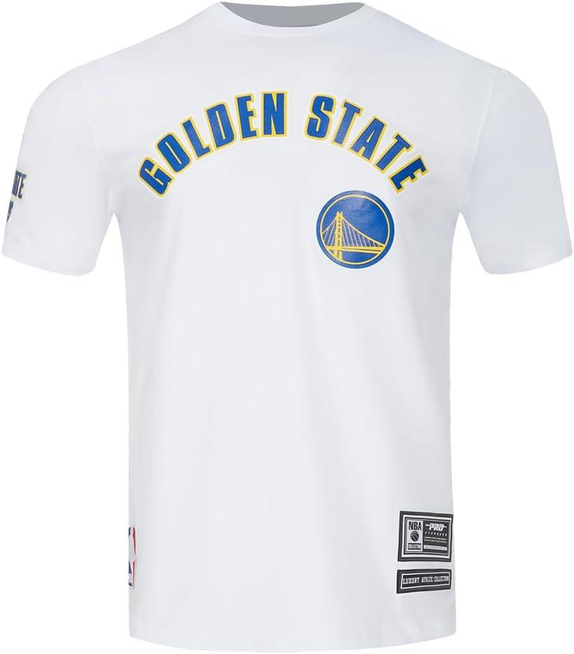 imagePro Standard Mens NBA Mesh Cotton Single Jersey Taping TeeWhiteRoyal Blue