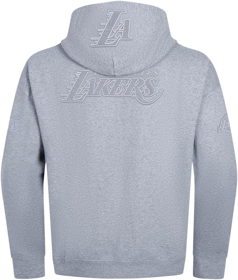 imagePro Standard Mens NBA Reverse French Terry Pull Over HoodieDark Heather Gray