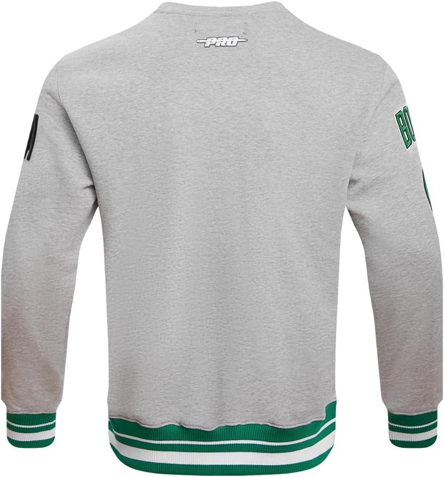 imagePro Standard Mens NBA Reverse French Terry Pull Over HoodieHeather GreyGreen