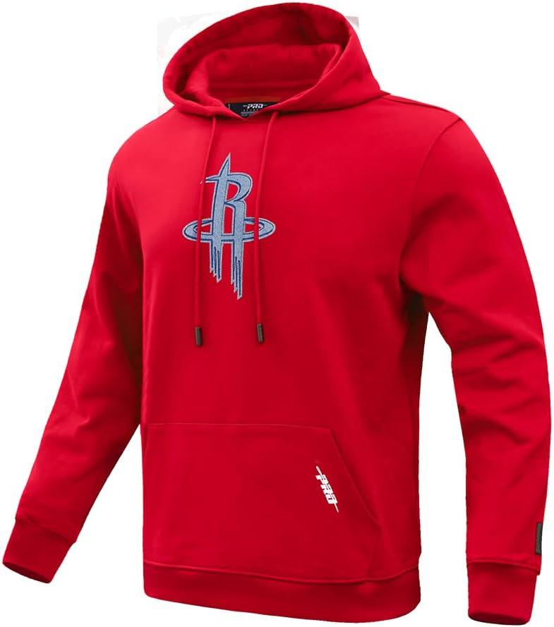 imagePro Standard Mens NBA Reverse French Terry Pull Over HoodieRed