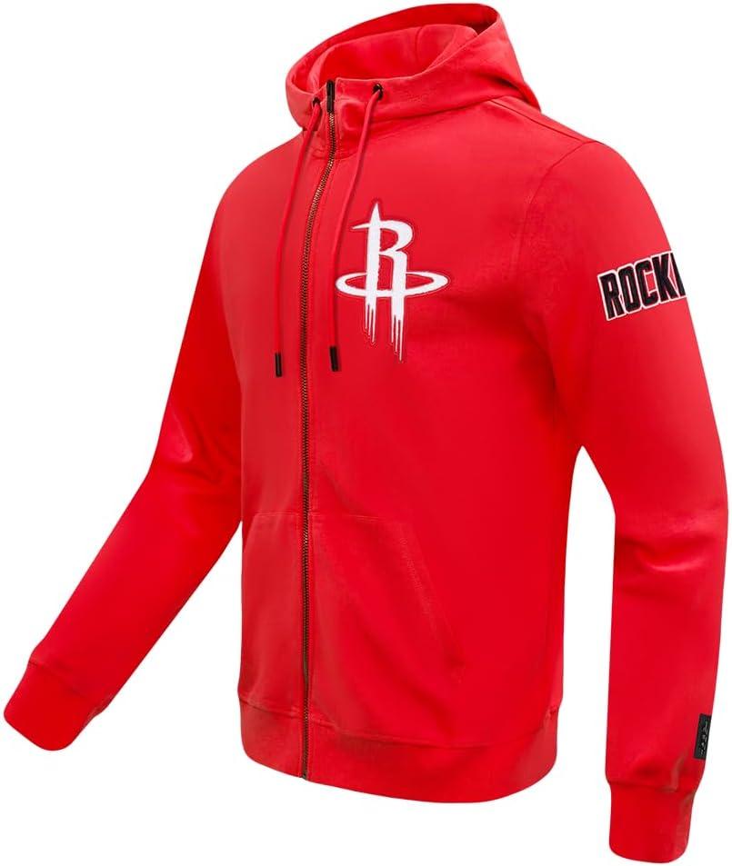 imagePro Standard Mens NBA Reverse French Terry Pull Over HoodieRed