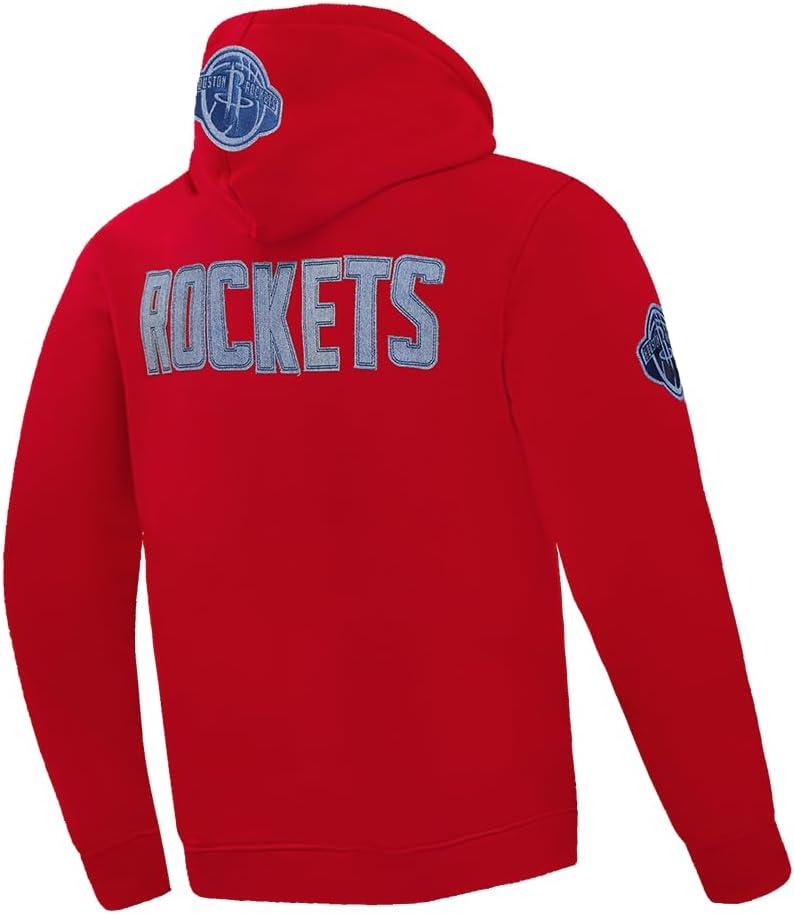 imagePro Standard Mens NBA Reverse French Terry Pull Over HoodieRed