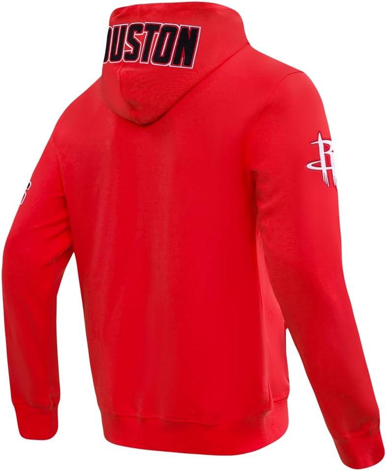 imagePro Standard Mens NBA Reverse French Terry Pull Over HoodieRed