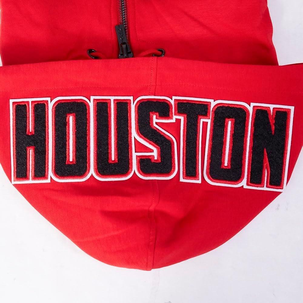 imagePro Standard Mens NBA Reverse French Terry Pull Over HoodieRed