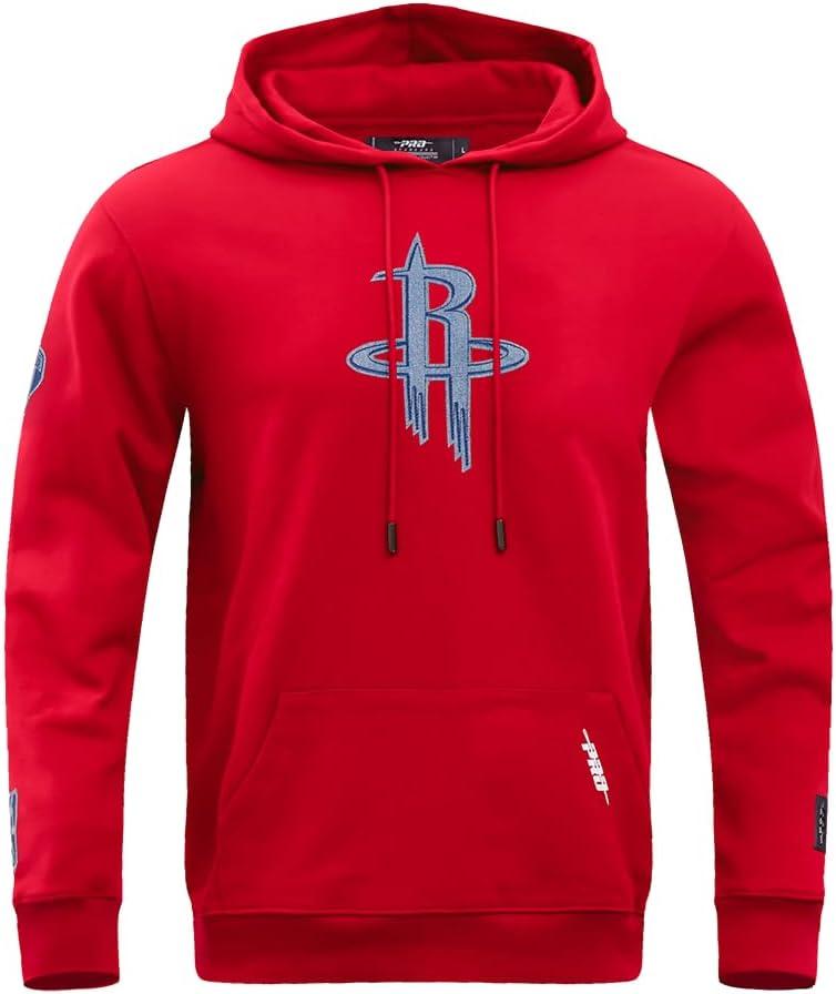 imagePro Standard Mens NBA Reverse French Terry Pull Over HoodieRed