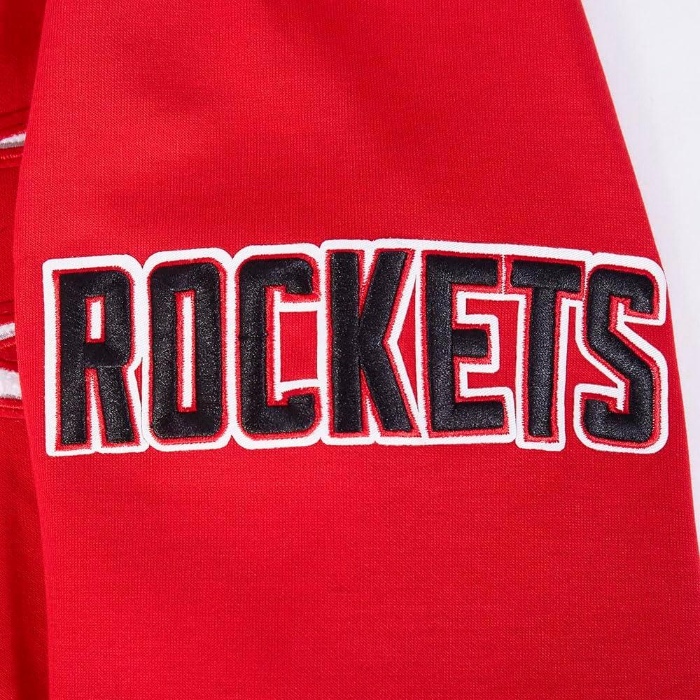 imagePro Standard Mens NBA Reverse French Terry Pull Over HoodieRed