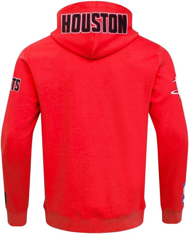imagePro Standard Mens NBA Reverse French Terry Pull Over HoodieRed