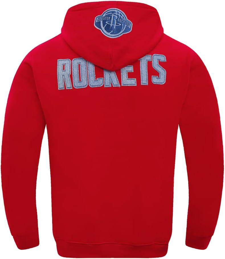 imagePro Standard Mens NBA Reverse French Terry Pull Over HoodieRed