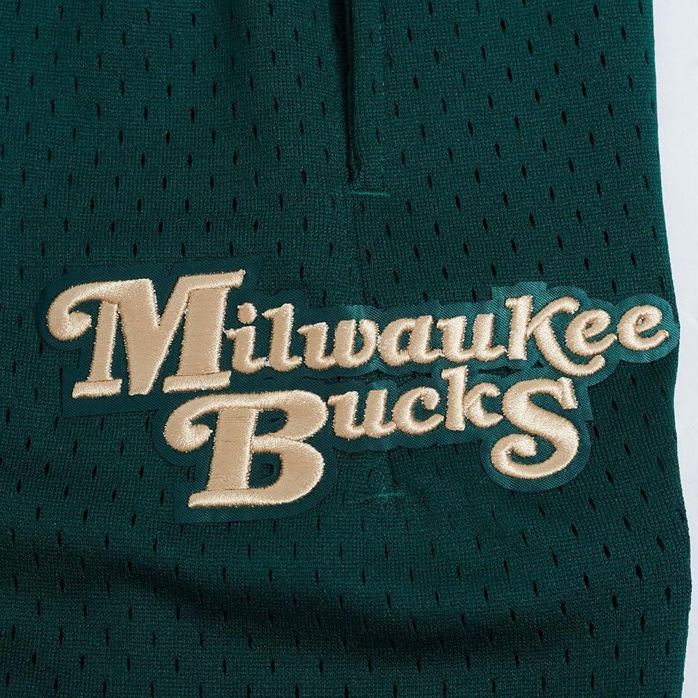 imagePro Standard Mens NBA Souvenir Mesh ShortForest Green