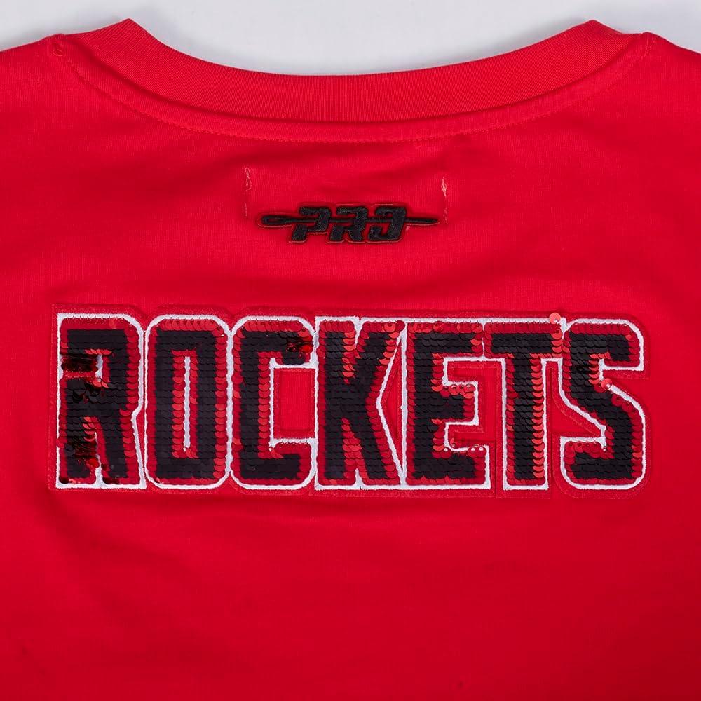 imagePro Standard NBA Womens Womens NBA Game Day Classics Cotton Short Sleeve Slim TeeRed
