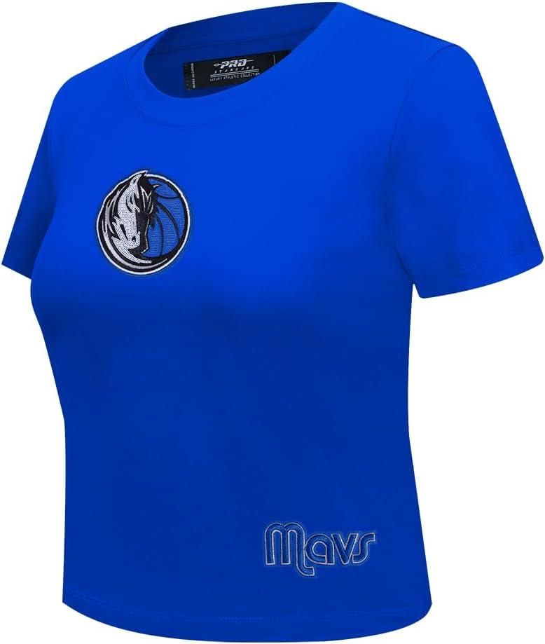 imagePro Standard NBA Womens Womens NBA Game Day Classics Cotton Short Sleeve Slim TeeRoyal Blue