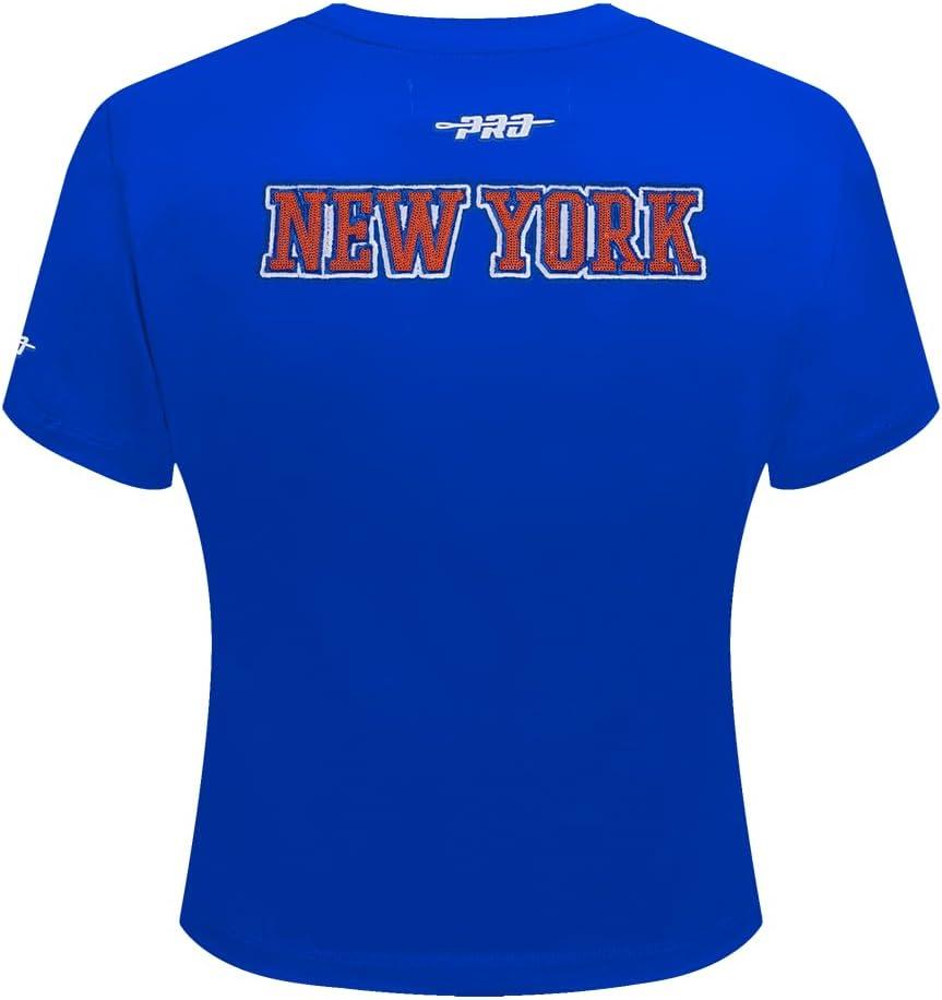 imagePro Standard NBA Womens Womens NBA Game Day Classics Cotton Short Sleeve Slim TeeRoyal Blue