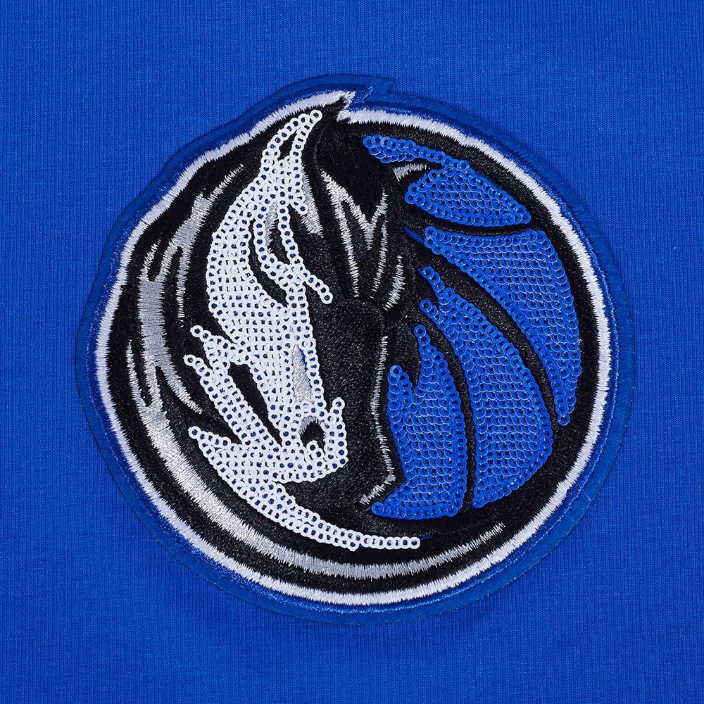 imagePro Standard NBA Womens Womens NBA Game Day Classics Cotton Short Sleeve Slim TeeRoyal Blue