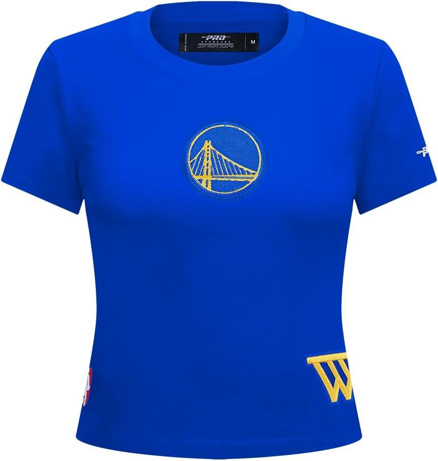 imagePro Standard NBA Womens Womens NBA Game Day Classics Cotton Short Sleeve Slim TeeRoyal Blue
