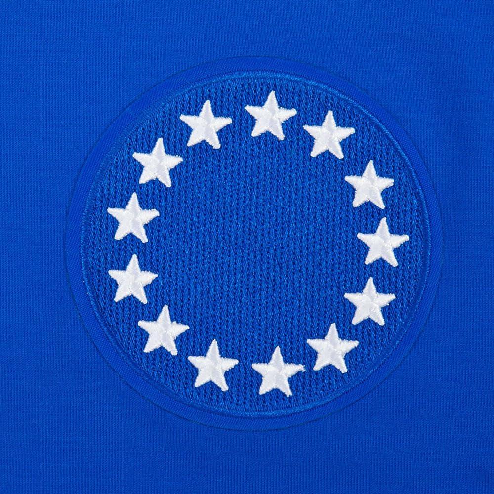 imagePro Standard NBA Womens Womens NBA Game Day Classics Cotton Short Sleeve Slim TeeRoyal Blue