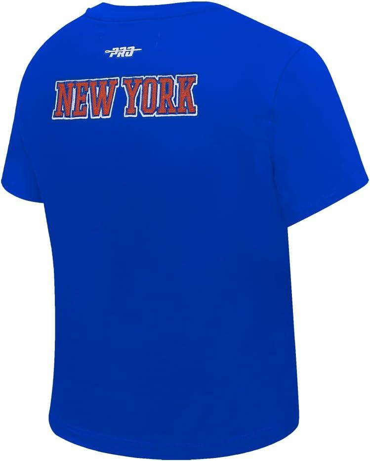 imagePro Standard NBA Womens Womens NBA Game Day Classics Cotton Short Sleeve Slim TeeRoyal Blue