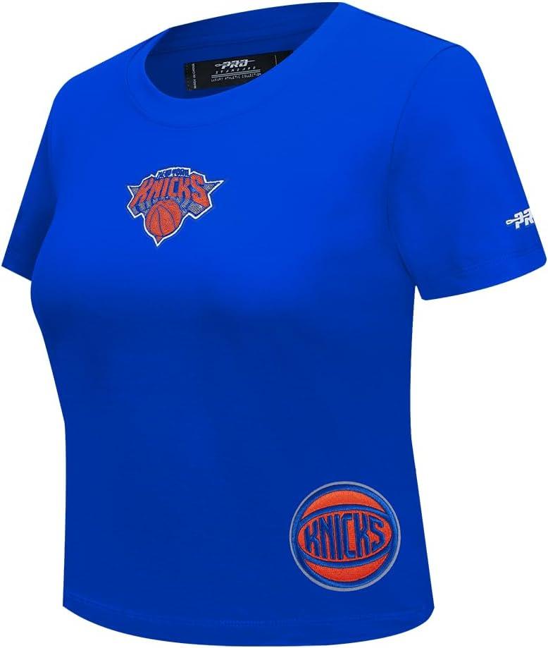 imagePro Standard NBA Womens Womens NBA Game Day Classics Cotton Short Sleeve Slim TeeRoyal Blue