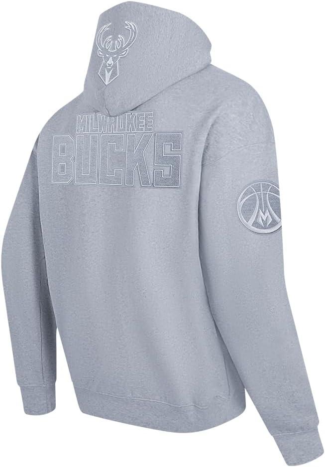 imagePro Standard NBA mens Mens Nba Reverse French Terry Brushed Back French Terry Pull Over HoodieDark Heather Gray