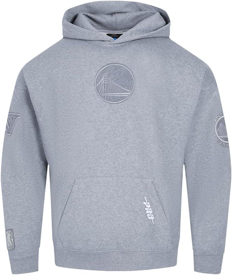 imagePro Standard NBA mens Mens Nba Reverse French Terry Brushed Back French Terry Pull Over HoodieDark Heather Gray