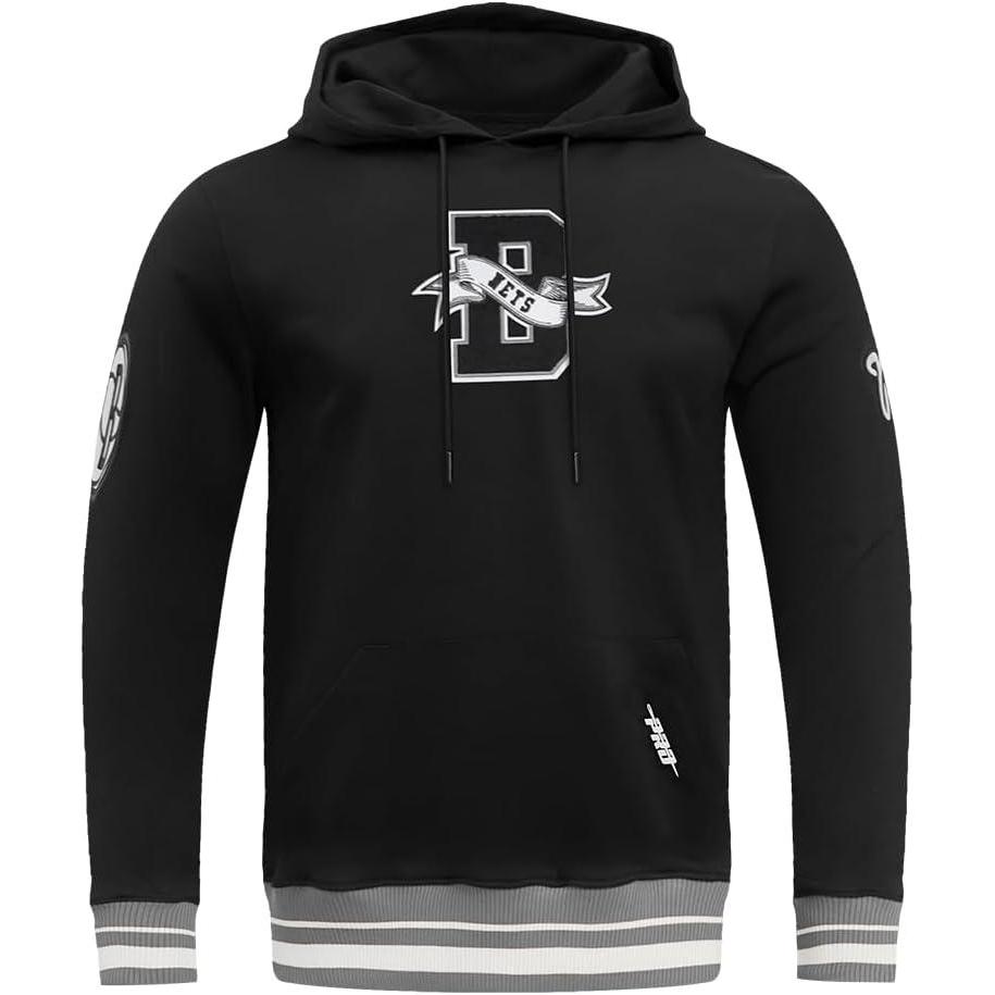 imagePro Standard Mens NBA Reverse French Terry Pull Over HoodieBlackGray