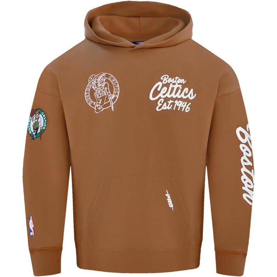 imagePro Standard Mens NBA Reverse French Terry Pull Over HoodieClay Brown