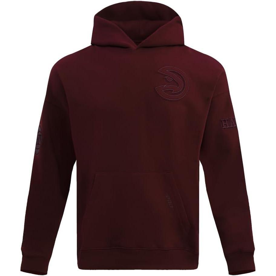 imagePro Standard Mens NBA Reverse French Terry Pull Over HoodieWine
