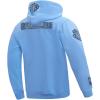 Pro Standard Mens NBA Reverse French Terry Pull Over Hoodie(University Blue)