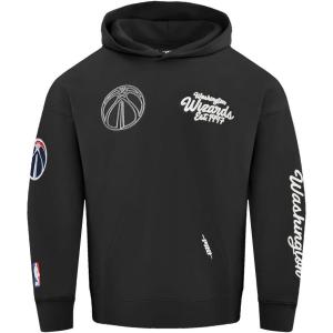 Pro Standard Mens NBA Reverse French Terry Pull Over Hoodie(Gray)