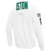 Pro Standard Mens NBA Boston Celtics Classic Chenille Full Zip Hoodie White Xl