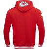 Pro Standard Mens NFL Classic Chenille Pullover Hoodie(Red)