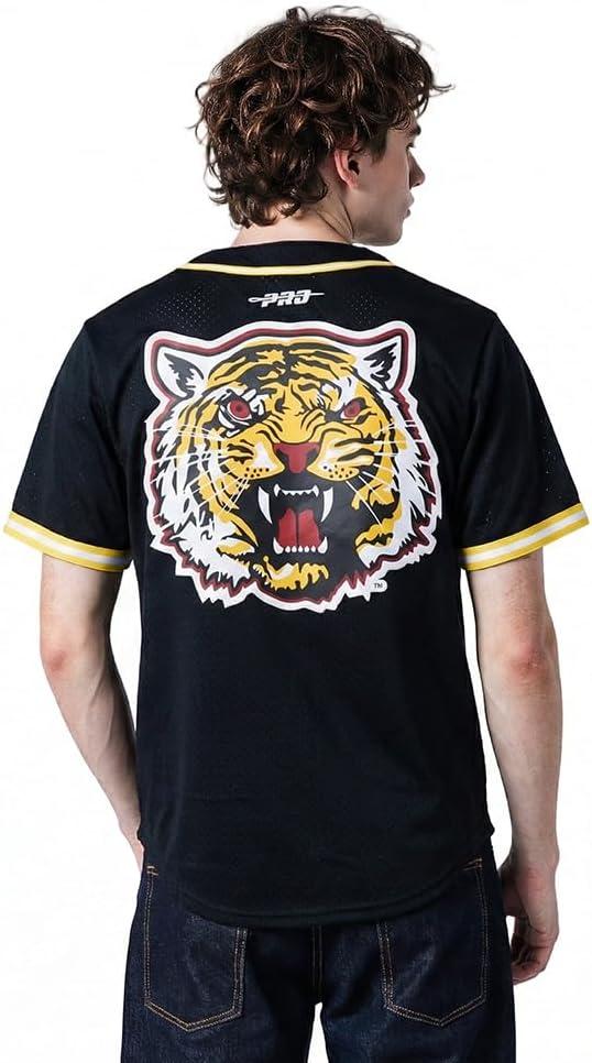 imagePro Standard Mens College Mesh Button Down TopBlack
