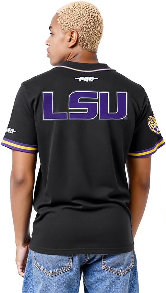 imagePro Standard Mens College Mesh Button Down TopBlack