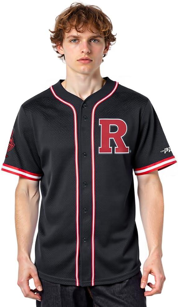 imagePro Standard Mens College Mesh Button Down TopBlack