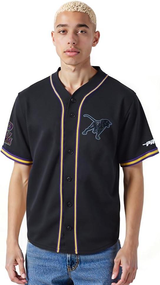 imagePro Standard Mens College Mesh Button Down TopBlack