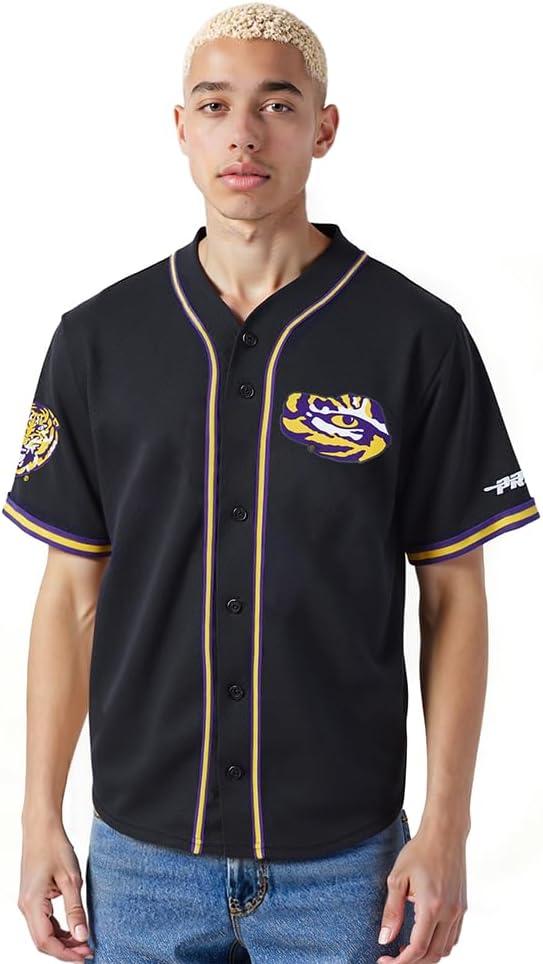imagePro Standard Mens College Mesh Button Down TopBlack
