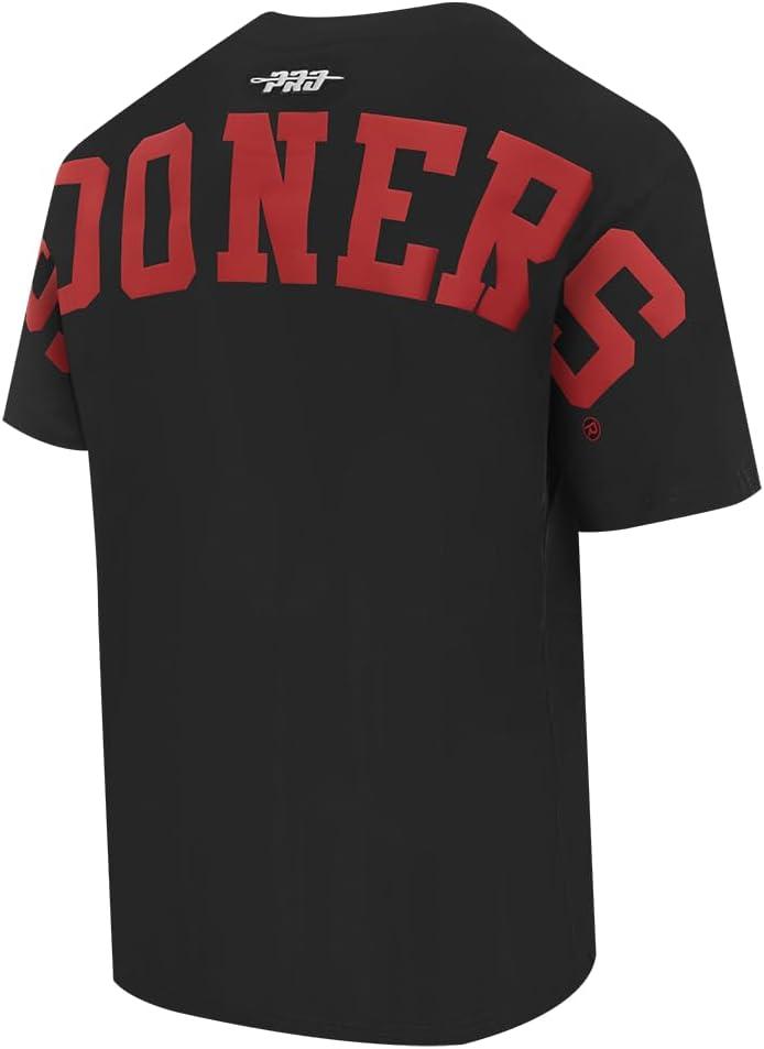 imagePro Standard NCAA Mens Mens College Wingspan Cotton Short Sleeve TeeBlack