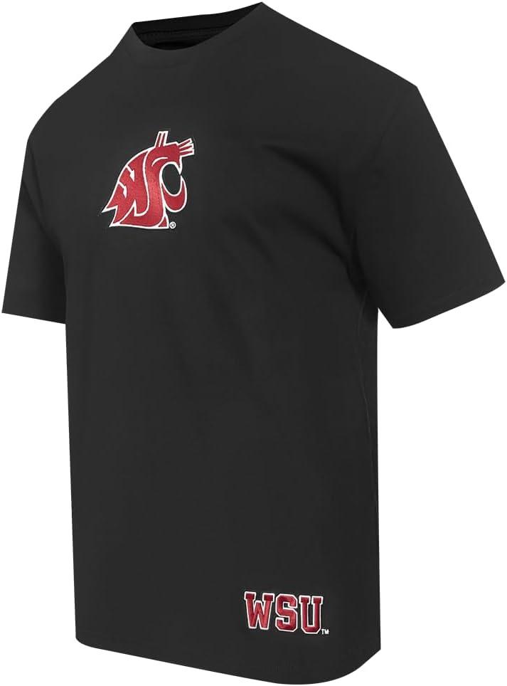 imagePro Standard NCAA Mens Mens College Wingspan Cotton Short Sleeve TeeBlack