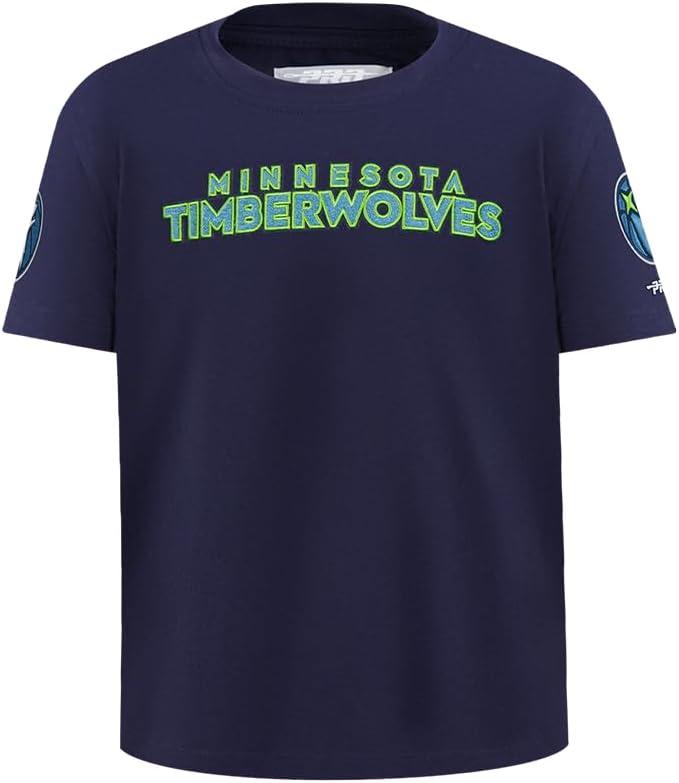 imageBig Boys NBA Classic Chenille Cotton Short Sleeve TeeMidnight Navy